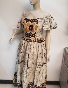 African Print Maxi Long Dress